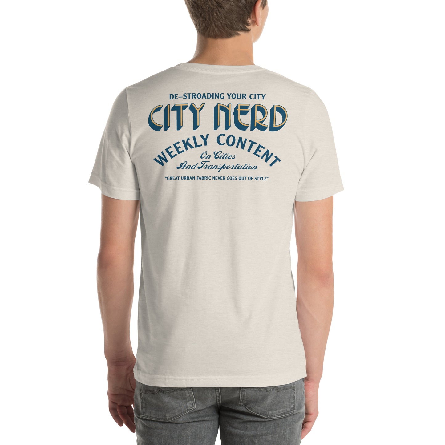 Weekly Content Unisex t-shirt - Heather Dust