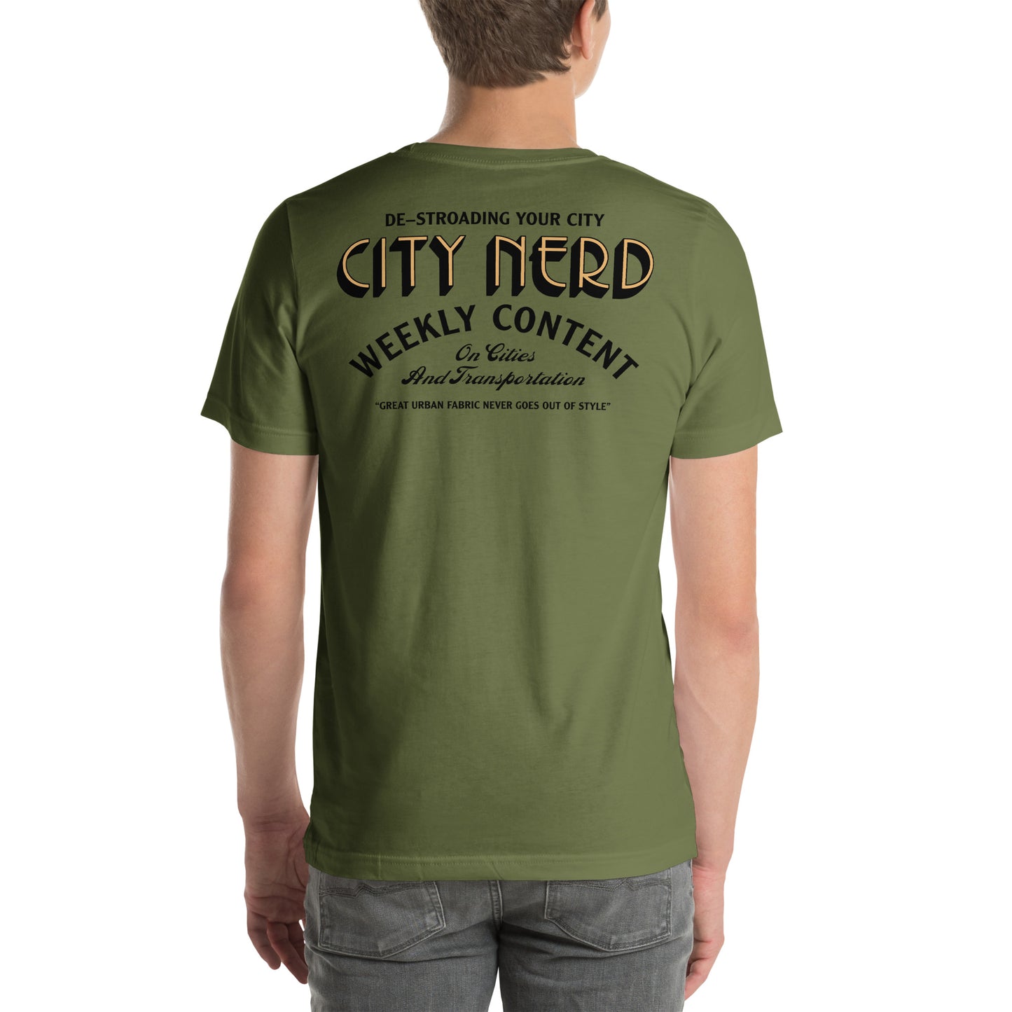 Weekly Content Unisex t-shirt - Olive Green