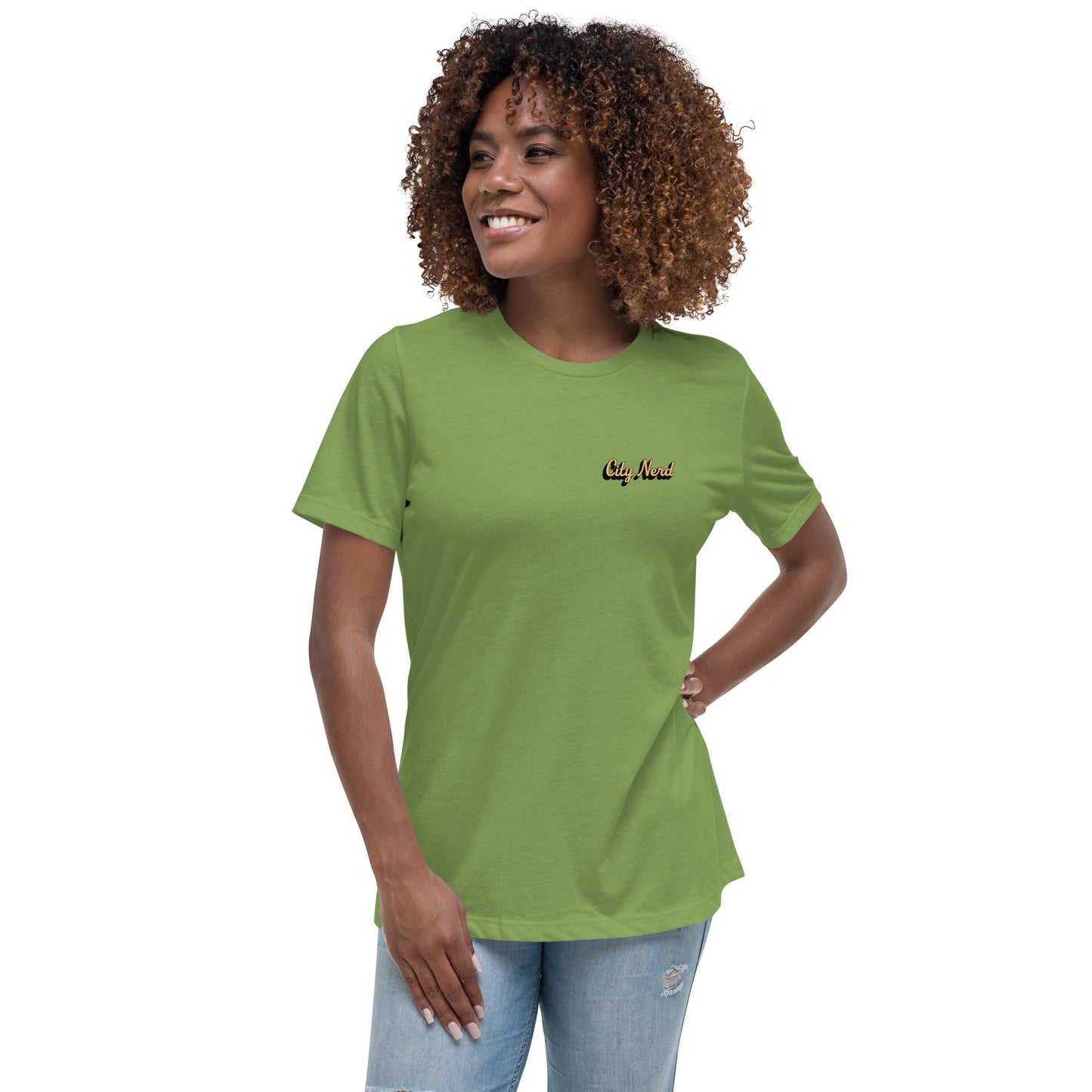 StroadTopia Women's Relaxed T-Shirt - Leaf